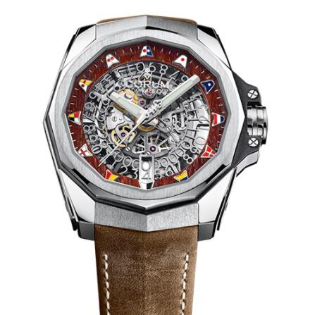 Review Copy Corum Admiral 45 Skeleton Watch A082/03211 - 082.402.04/0F62 WO01